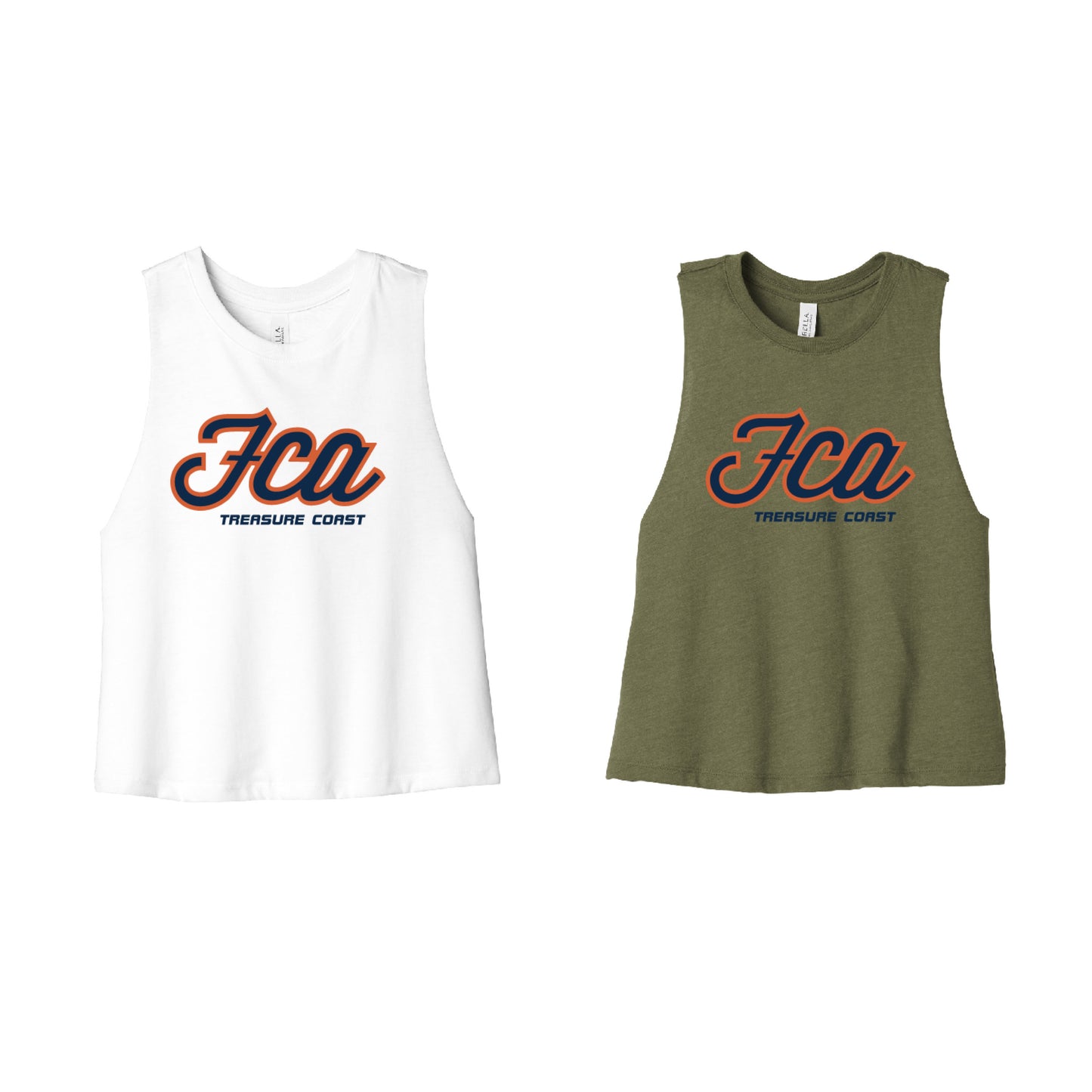 Women’s FCA Racerback Cropped Tank